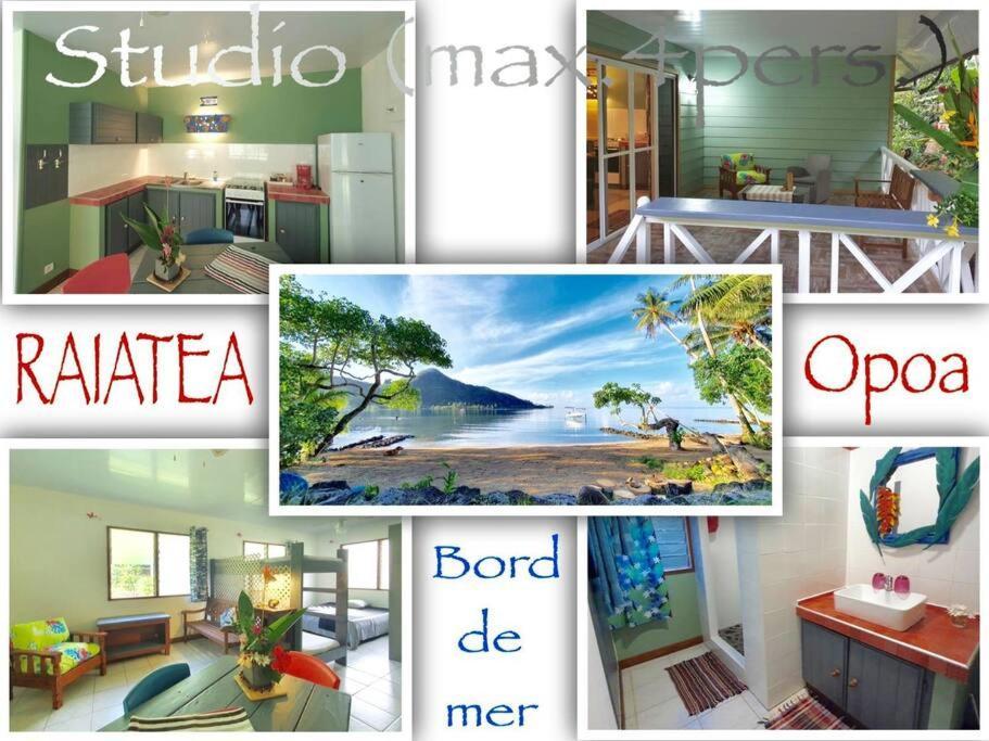 Raiatea, Opoa, Studio Du Fare Reve, Acces Mer Privatif Екстер'єр фото